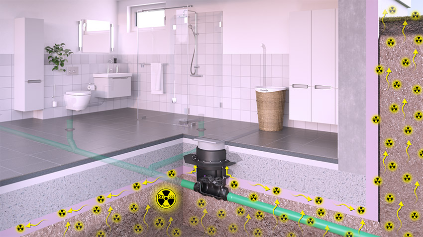 Tout simplement étanche au radon Tout simplement étanche au radon