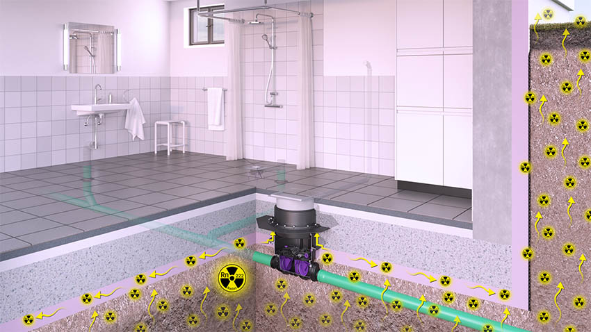 Tout simplement étanche au radon Tout simplement étanche au radon