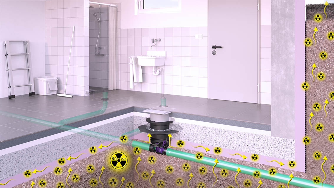 Tout simplement étanche au radon Tout simplement étanche au radon