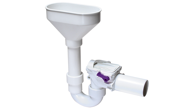 Clapet antiretour Staufix Siphon DN 50 avec trémie d’arrivée Clapet antiretour Staufix Siphon DN 50 avec trémie d’arrivée