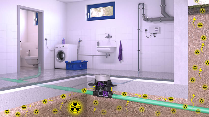 Tout simplement étanche au radon Tout simplement étanche au radon