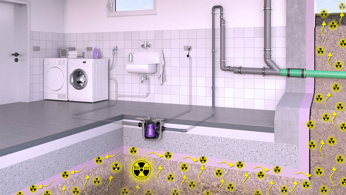 Tout simplement étanche au radon Tout simplement étanche au radon