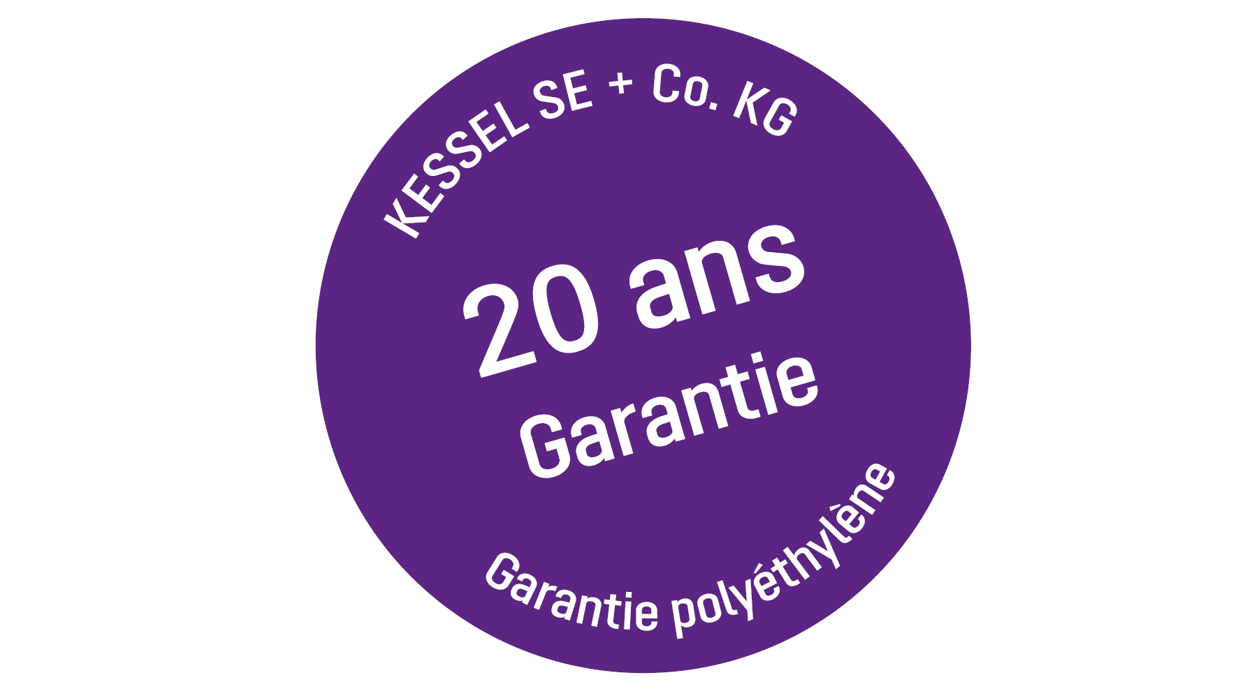 Garantie de 20 ans sur les cuves en polyéthylène Garantie de 20 ans sur les cuves en polyéthylène