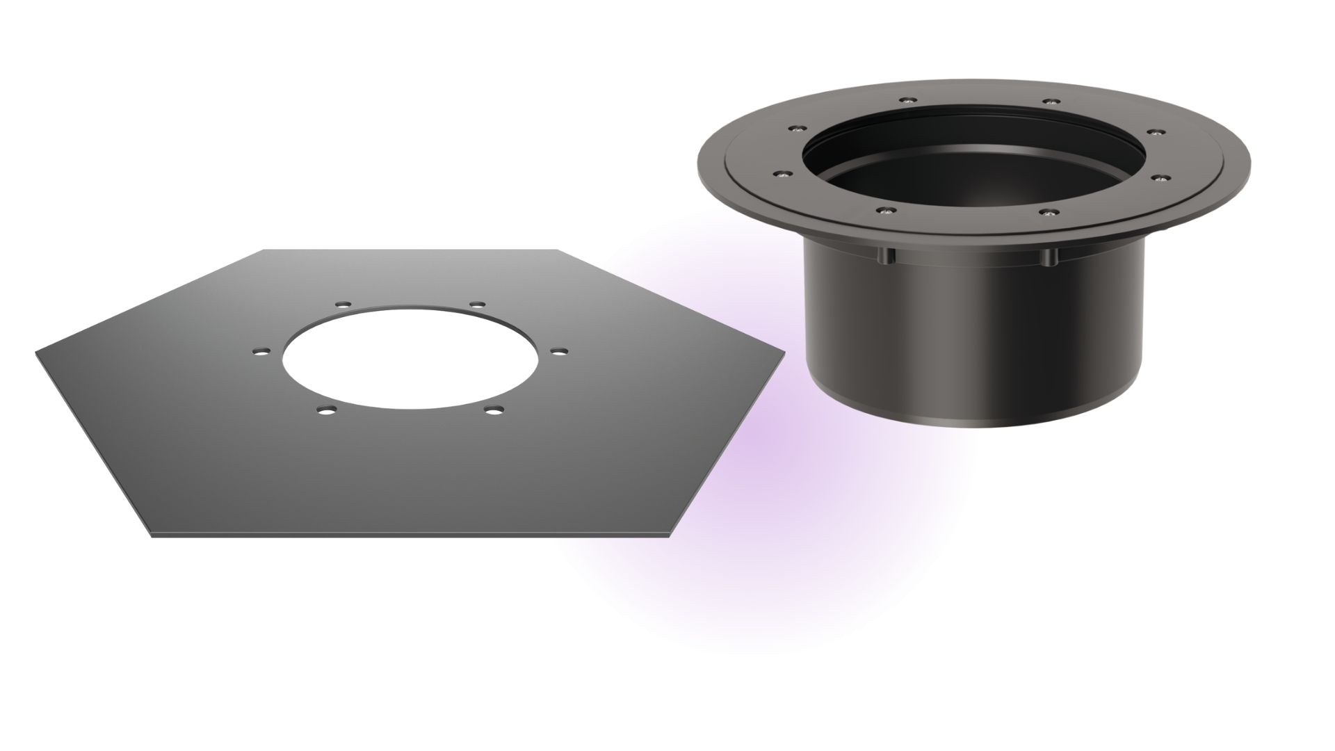 Rallonge de rehausse avec bande d’étanchéité pour béton étanche. Rallonge de rehausse avec bande d’étanchéité pour béton étanche.