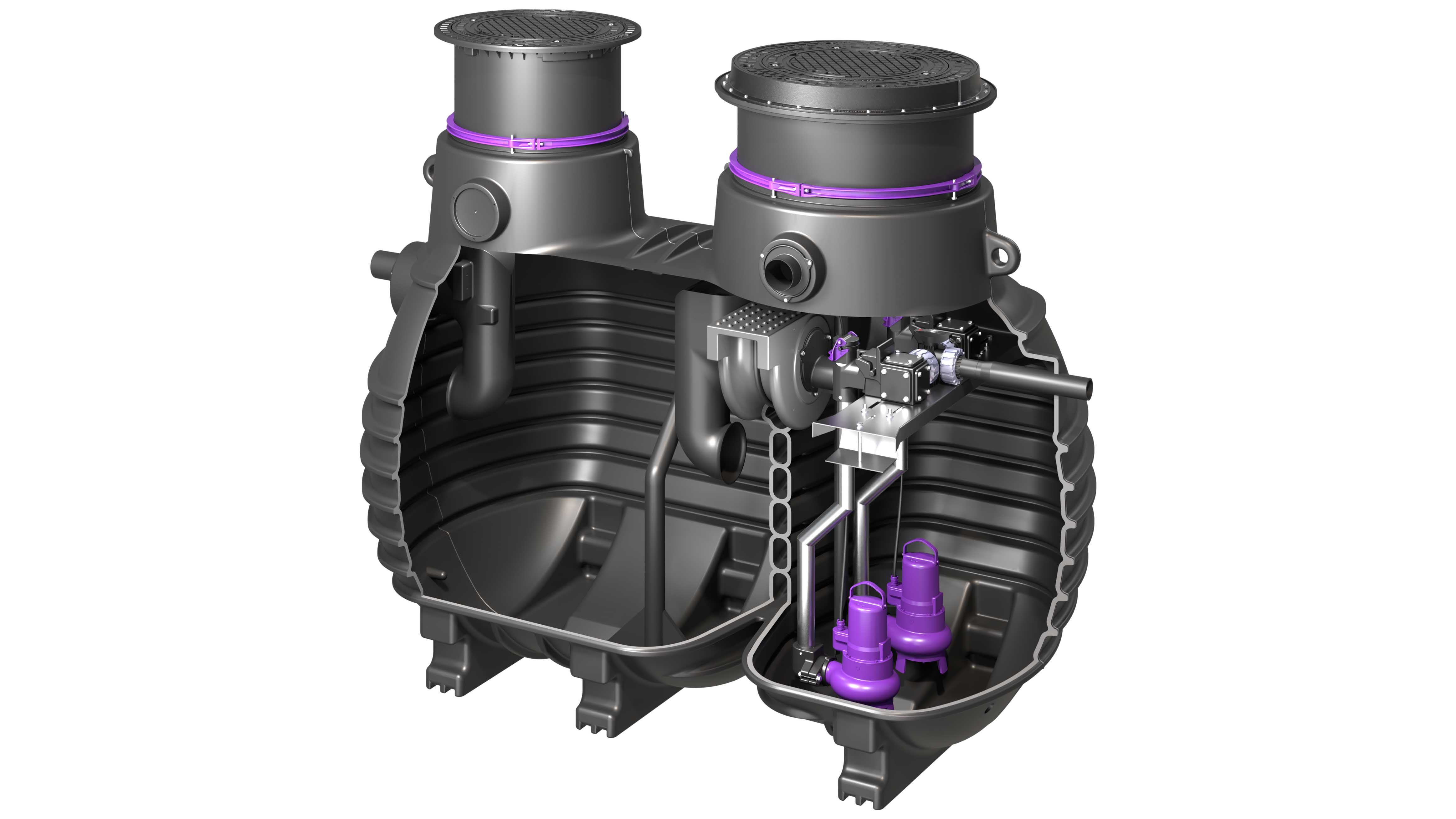Fettabscheider EasyClean ground Multi Direct Fettabscheider EasyClean ground Multi Direct