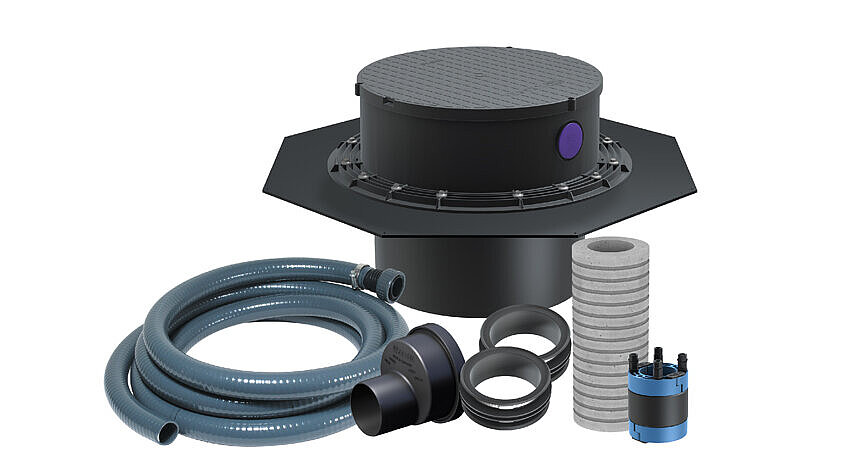 Kit d’installation pour béton étanche Kit d’installation pour béton étanche