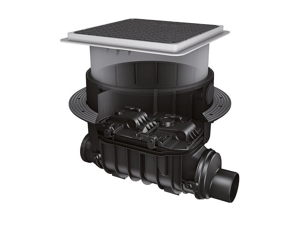 Tuyau de nettoyage Controlfix pour la pose encastrée en dalle Tuyau de nettoyage Controlfix pour la pose encastrée en dalle