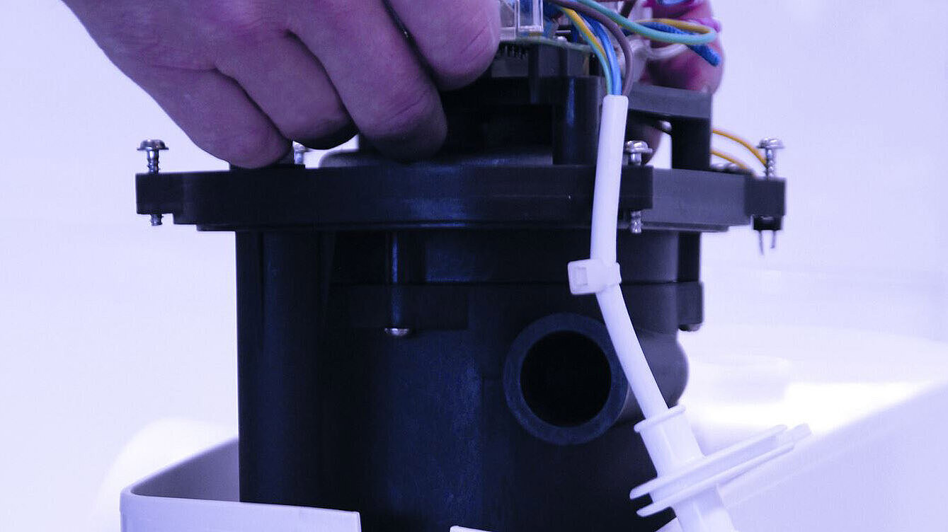 Entretien de la pompe Minilift F Entretien de la pompe Minilift F