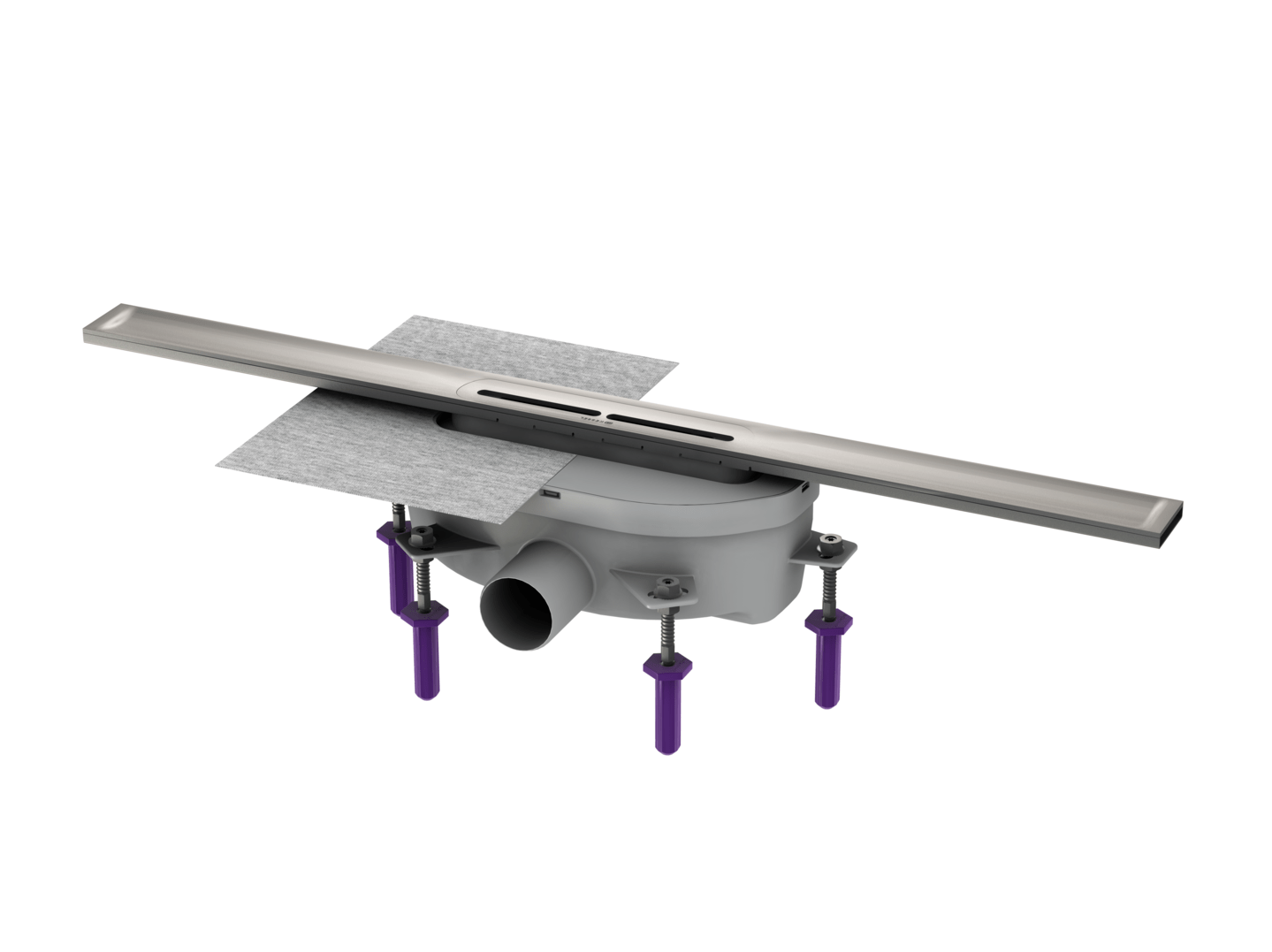 Caniveau de douche Linearis Infinity 90 avec caniveau en acier inoxydable Caniveau de douche Linearis Infinity 90 avec caniveau en acier inoxydable