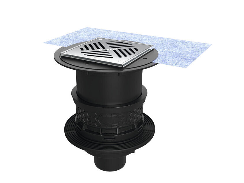 Kellerablauf Universale Plus zum Einbau in die Bodenplatte Kellerablauf Universale Plus zum Einbau in die Bodenplatte