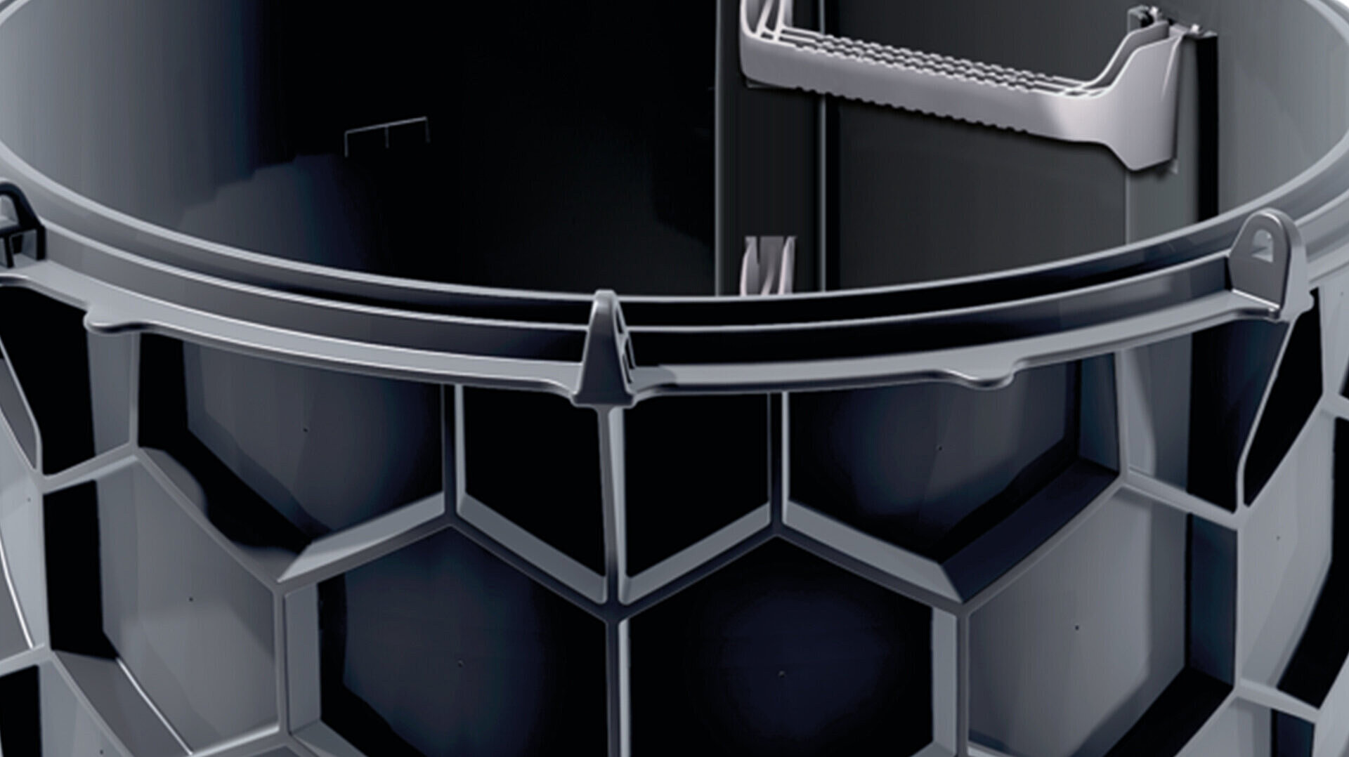 en composite résistant à la rupture et aux chocs, durablement étanche et résistant à la pénétration de racines en composite résistant à la rupture et aux chocs, durablement étanche et résistant à la pénétration de racines