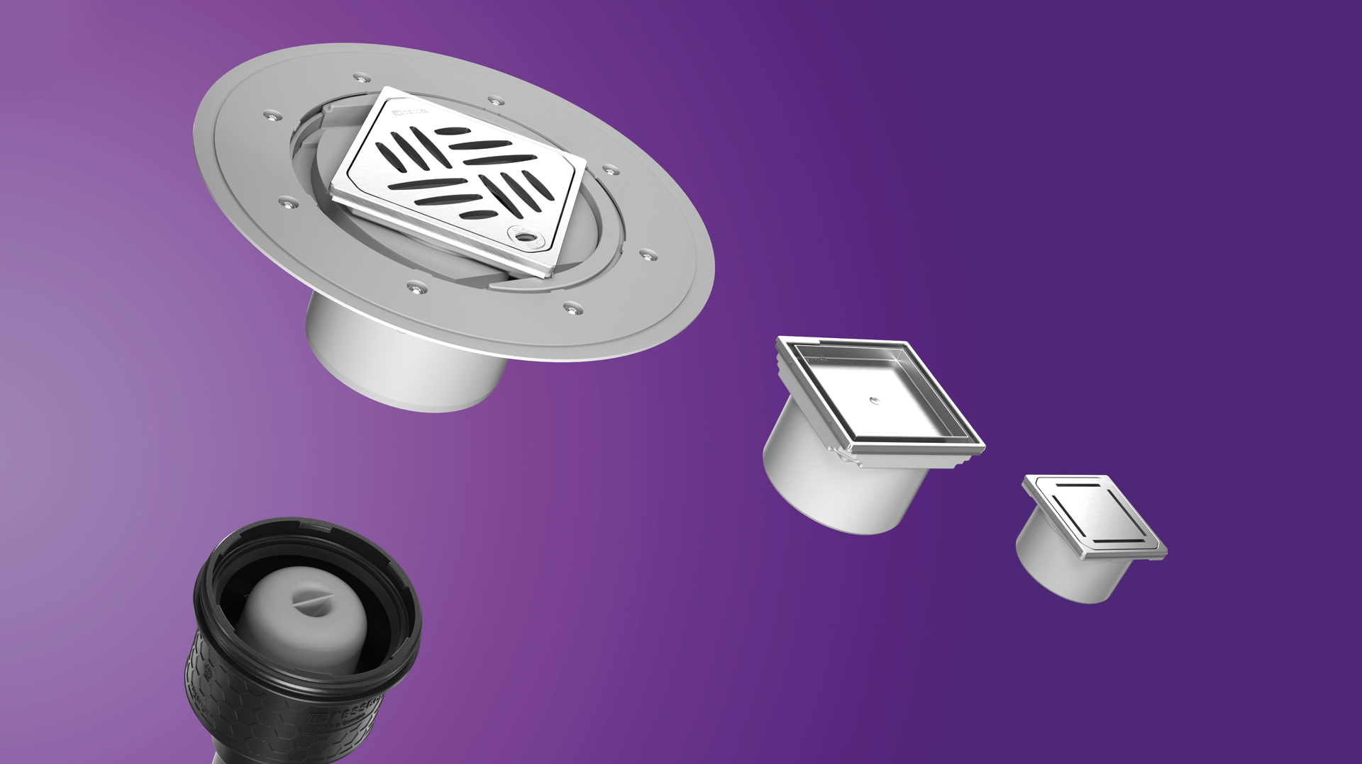 Créer facilement les dispositifs d’écoulement grâce au système modulaire de KESSEL Créer facilement les dispositifs d’écoulement grâce au système modulaire de KESSEL