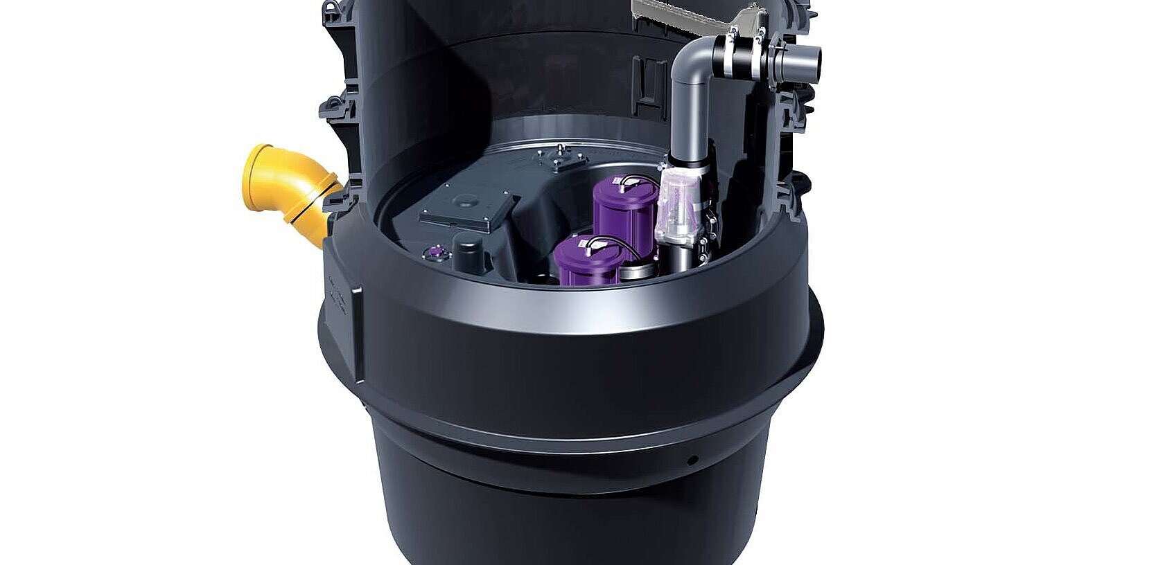 Station de relevage Aquapump XL, pose sèche, pour eaux vannes Station de relevage Aquapump XL, pose sèche, pour eaux vannes